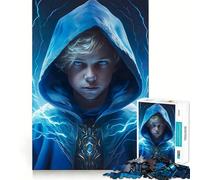 Rompecabezas de Anime de un Joven Mago para Adolescentes,1000 Piezas,Juego para desarrollar la Mente,Cortado con láser para un Tiempo de relajación Ejercicios mentales en casa (38x52cm)