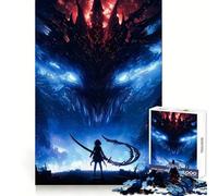 Rompecabezas de Anime Demons Born para Adultos, 1000 Piezas, Mind Power Restful Escape, Bordes Uniformes, (38x26cm)