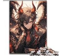Rompecabezas de Anime Devil Boy para Adultos, 1000 Piezas, para Mayores de 14 años Cada Pieza es única Juego Divertido y desafiante para Toda la Familia Un Buen Regalo (26x38cm)