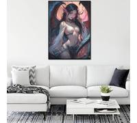 Rompecabezas de Anime Dragon Girl para Adultos 1000 Piezas cumpleaños Juego Familiar Dificultad Alta (50x75cm)