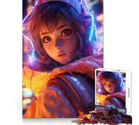 Rompecabezas de Anime, fantasía y para Chicas Gamers, 1000 Piezas, para concentración Mental, recreación Tranquila, Ajuste Perfecto, Regalo Encantador (38x26cm)