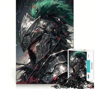 Rompecabezas de Anime Soldado Espartano para Adultos, 1000 Piezas, fortalece la Memoria, Alivia la ansiedad, Bordes Suaves, cálida Sorpresa (38x52cm)