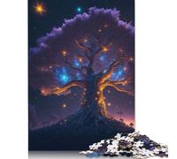 Rompecabezas de árbol mágico, decoración única para el hogar, 100% cartón Reciclado, Ideal para niños o niñas, 1000 Piezas (26 x 38 cm)