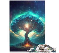 Rompecabezas de árboles mágicos de 1000 piezas para adultos Regalos 14.96 pulgadas x 20.47 pulgadas Decoración perfecta para y adolescente 14 años y más