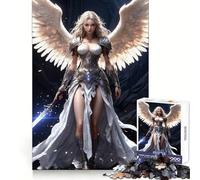 Rompecabezas de Arcángel Rubio para Adolescentes, 1000 Piezas, Pensamiento Lógico, Alivio del Estrés, Divertido, Cierre (50x75cm)