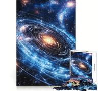 Rompecabezas de Arte de Galaxia Espiral de 1000 Piezas para Adolescentes, para desarrollar la Memoria, para Jugar en Interiores, con Corte Fino, para Elegir el Deseo de Papá Noel 38x52cm