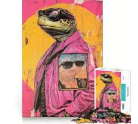 Rompecabezas de Arte de Las Tortugas Ninja Adolescentes Mutantes, 1000 Piezas para Adultos, Juguete de lógica Mental, diversión Tranquila, Corte Firme, Regalo preciado 50x75cm