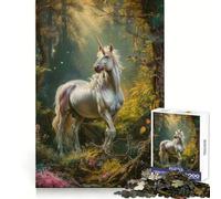 Rompecabezas de Arte renacentista de Unicornio para Adultos, 1000 Piezas, Pensamiento estratégico, pasatiempo Relajante, Ajuste preciso, Regalo navideño (38x26cm)