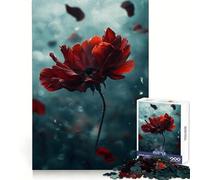 Rompecabezas de Arte Surrealista Pétalos del Infinito para Adultos, 1000 Piezas, estimula la Memoria, diversión Relajante, Corte Premium, Regalo Original 50x75cm