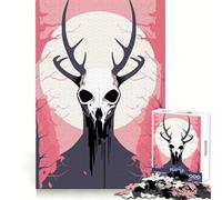 Rompecabezas de Arte Vectorial Wendigo Cryptid de 1000 Piezas Piensa, Entrena, recreación Tranquila, Bordes definidos Regalo sincero (50x75cm)