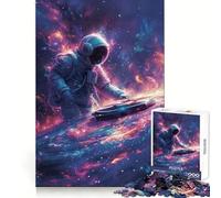 Rompecabezas de Astronauta, DJ, Adolescente, 1000 Piezas, para Fortalecer el Cerebro, Mejorar la Memoria, Relajarse y disfrutarCierre seguroRegalo significativo (50x75cm)