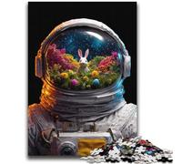 Rompecabezas de Astronauta Espacial de 2000 Piezas para Adolescentes, Juego de Preguntas y respuestas, decoración de Pared, cumpleaños y Navidad (70x100cm)