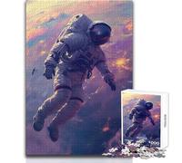 Rompecabezas de Astronauta perdido en el Espacio de 1000 Piezas para Adultos, Juego Educativo de Entrenamiento Cerebral, Regalo Sorpresa Ideal para Seres Queridos, tamaño 38x52cm