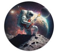 Rompecabezas de Astronauta Tocando la Guitarra, 1000 Piezas, Rompecabezas imposibles para Adultos y Adolescentes, Juego Interactivo Familiar, Regalo de desafío, 1000 Piezas (67,5x67,5cm)