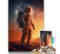 Rompecabezas de astronautas para Adultos 1000 Piezas para Adolescentes Ideal para Mujeres y Hombres (38x26cm)