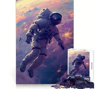 Rompecabezas de astronautas Perdidos en el Espacio para Adultos, 1000 Piezas, Ejercicio Mental, diversión sin estrés, Bordes nítidos, Regalo Original (50x75cm)