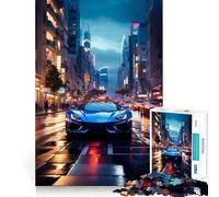 Rompecabezas de Autos Deportivos de 1000 Piezas para Adolescentes Juguete Mental para aliviar la ansiedad Corte Premium Regalo Elegante 38x52cm