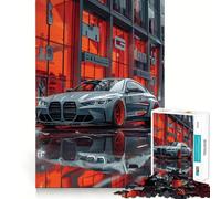 Rompecabezas de Autos Deportivos para Adolescentes, 1000 Piezas, fortalece la Memoria, sin estrés, Bordes Lisos, 50x75cm
