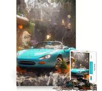 Rompecabezas de Autos Deportivos para Adultos, 1000 Piezas, Smart Reason Toy Family Bond Smooth Edge Art Display 38x52cm