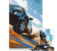 Rompecabezas de Aventuras Todoterreno en SUV, 1000 Piezas para Adolescentes, Ideal para Recordar Momentos de Tranquilidad, con Corte Suave y Elegante (38x52cm)