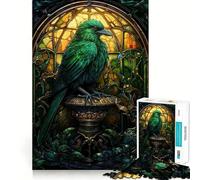Rompecabezas de Aves míticas para Adolescentes, 1000 Piezas, Juguete de lógica Fina, Suave, Relajante, Bordes limpios, Regalo Premium (38x26cm)