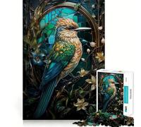 Rompecabezas de Aves míticas para Adultos, 1000 Piezas, Juguete para concentrarse, Relajarse, Bordes Ajustados, selección de Deseos de Papá Noel (38x52cm)