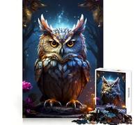 Rompecabezas de Aves Rapaces nocturnas de 1000 Piezas para Adolescentes Juguete para desarrollar la Mente Diseño Divertido y Relajante armar (38x26cm)
