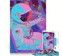 Rompecabezas de avión Espacial para Adolescentes, 1000 Piezas, Juguete para desarrollar la Mente y la Habilidad, Juego Relajante, Corte preciso, (38x26cm)