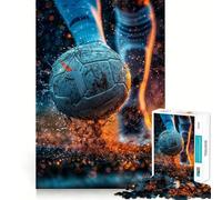Rompecabezas de balón de fútbol para Adultos, 1000 Piezas, Juego Inteligente, Divertido y Relajante, Ideal para armar, (38x52cm)