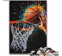 Rompecabezas de Baloncesto de 2000 Piezas para Adultos y Adolescentes, Ideal para Pasar el rato, aliviar el estrés y fomentar el Amor en Pareja (70x100cm)