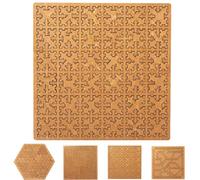 Rompecabezas de Bandeja, portátil Imposible Pensamiento inverso desafiante sin Imagen, Rompecabezas Madera Educativo para Adultos, Enmarcado, Adecuado Juegos Entrenamiento (Estilo-C)