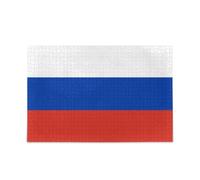 Rompecabezas de bandera nacional de Rusia para adultos, perfecto para noches, 500 piezas