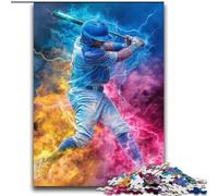 Rompecabezas de béisbol para Adultos, 2000 Piezas, desafío de Inteligencia Cerebral, Juguetes adictivos, Regalos de cumpleaños para Mayores de 14 años (70x100cm)