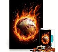 Rompecabezas de béisbol Vintage para Adultos,1000 Piezas,Entrenamiento Mental,Piezas sin Rebabas,Corte Limpio,Actividad para Compartir en Familia (50x75cm)