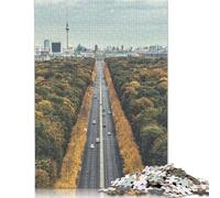 Rompecabezas de Berlín para Adultos, 1000 Piezas, Juego Educativo, desafío, Juguete, 1000 Piezas (75 x 50 cm)
