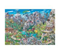Rompecabezas de Birgit Tanck de 1000 piezas ""Heye Alpine Fun""