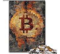 Rompecabezas de Bitcoin con Grafiti de 2000 Piezas para Adolescentes, a Partir de 14 años, Divertidos Juegos para Disfrutar en casa, Regalos de cumpleaños y de Viaje (70x100cm)