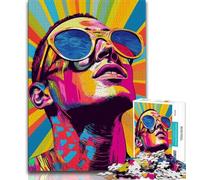 Rompecabezas de Bitcoin Girl para Adolescentes, 1000 Piezas, Juguetes Cada Pieza es única Juego desafiante y Divertido para Toda la Familia (38x26cm)