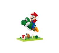 Rompecabezas de bloques 3D de personajes de Super Mario y Luigi