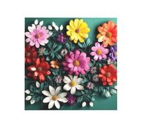 Rompecabezas de bloques de construcción de bloques de ladrillos de construcción cuadrados creativos para decoración del escritorio del hogar