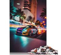 Rompecabezas de BMW de Carreras, difícil desafío, 100% cartón Reciclado, Ideal para Mujeres y Hombres, Regalo para el Día de la Madre, 1000 Piezas (75 x 50 cm)