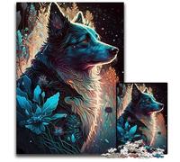 Rompecabezas de Border Collie Imaginario de 1000 Piezas para Adultos, decoración del hogar, Juego de ingenio, 50x75cm (19,68x29,52 Pulgadas).
