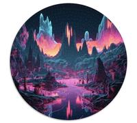 Rompecabezas de Bosque Oscuro para Adultos, 1000 Piezas, desafiante Rompecabezas, Actividad Familiar, decoración del hogar, Regalo navideño, 67,5 x 67,5 cm