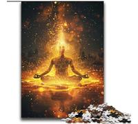 Rompecabezas de Buda en Llamas para Adultos, 2000 Piezas, Juego Educativo, decoración del hogar, Ideal para Escritorio (70x100cm)