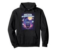 Rompecabezas de búho autista con meme divertido neurodivergente certificado de los años 90 Sudadera con Capucha