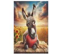 Rompecabezas de burro de 1000 piezas para adultos, puzle de madera - presión reducida difícil imposible rompecabezas para 12 + niños 78 × 53 cm