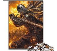 Rompecabezas de Caballero en Llamas de 2000 Piezas para Adolescentes Un Juego desafiante Ideal para Regalar a Toda la Familia (70x100cm)