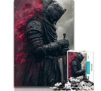 Rompecabezas de Caballero mágico de 1000 Piezas para adultosDifícil de completar, Pero Divertido y Divertido Regalo de cumpleañosArte Mural de 38x26cm