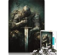 Rompecabezas de Caballero mágico Medieval para Adultos, 1000 Piezas, un Juego desafiante, Ideal para Regalar a Toda la Familia (50x75cm)