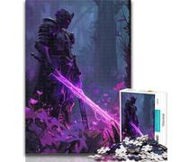 Rompecabezas de Caballero Medieval para Adolescentes, con Piezas aleatorias Que se entrelazan, para niños de 14 años y más, 50x75cm